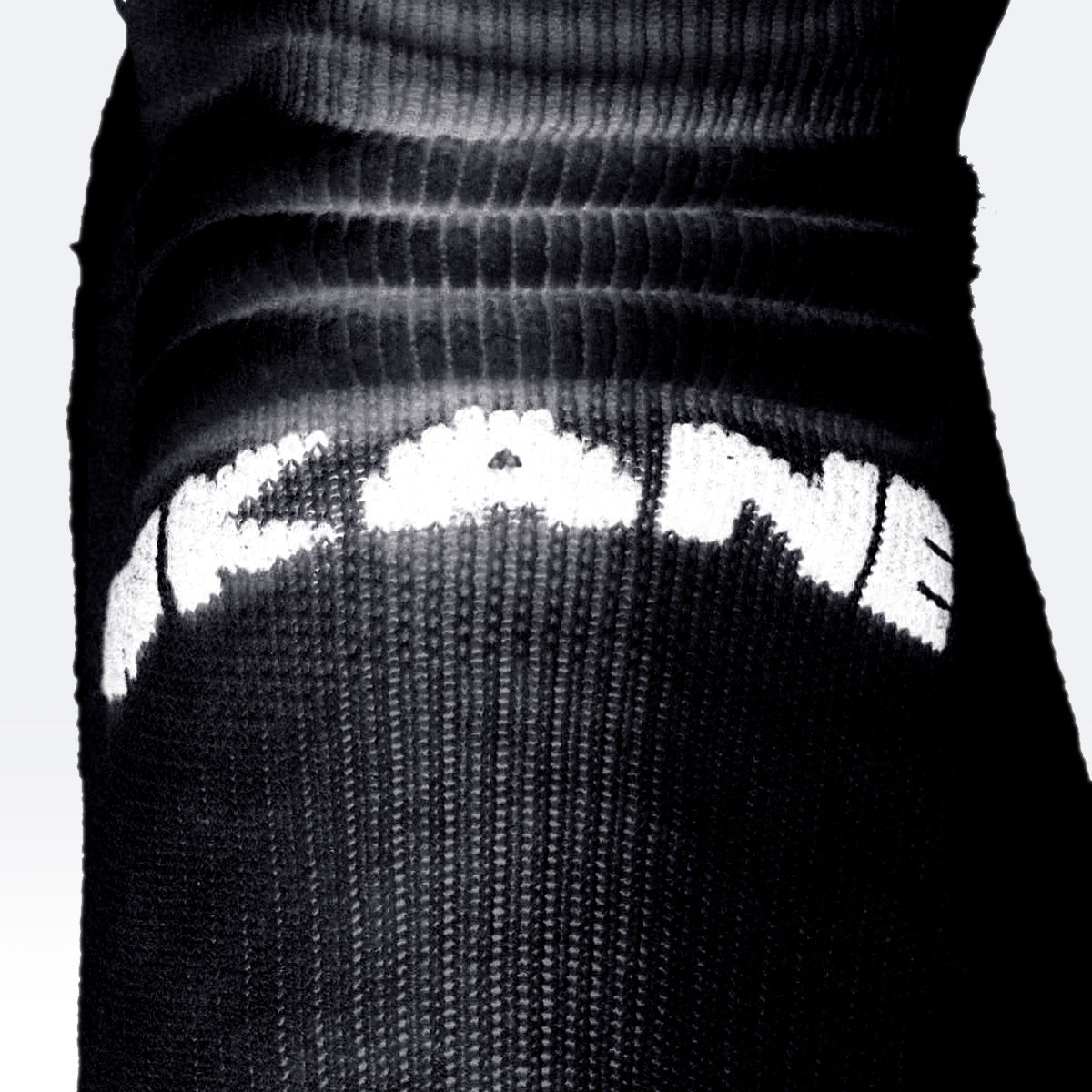 Structured Ankle Socks - Black