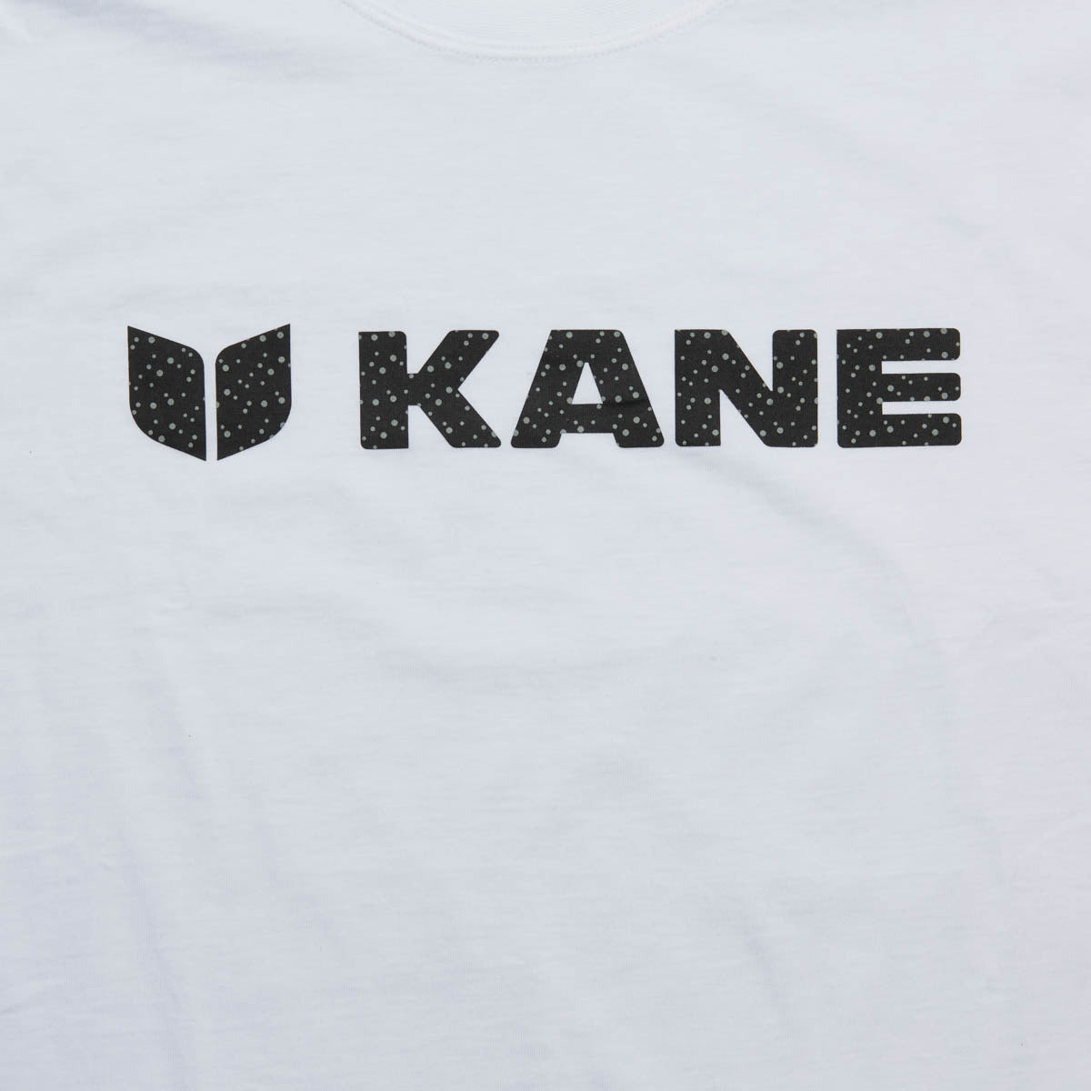 Speckle Logo Supima Tee - White