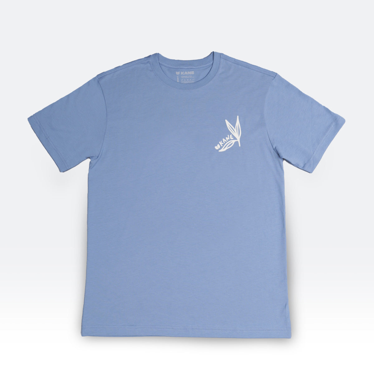 Sugar Kane Supima Tee - Cloudy Blue