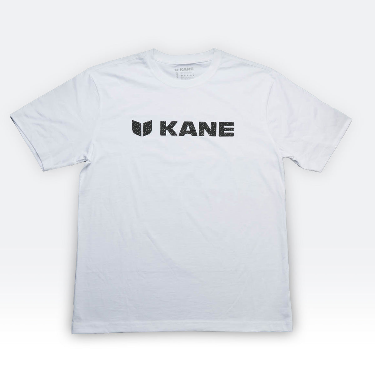 Speckle Logo Supima Tee - White